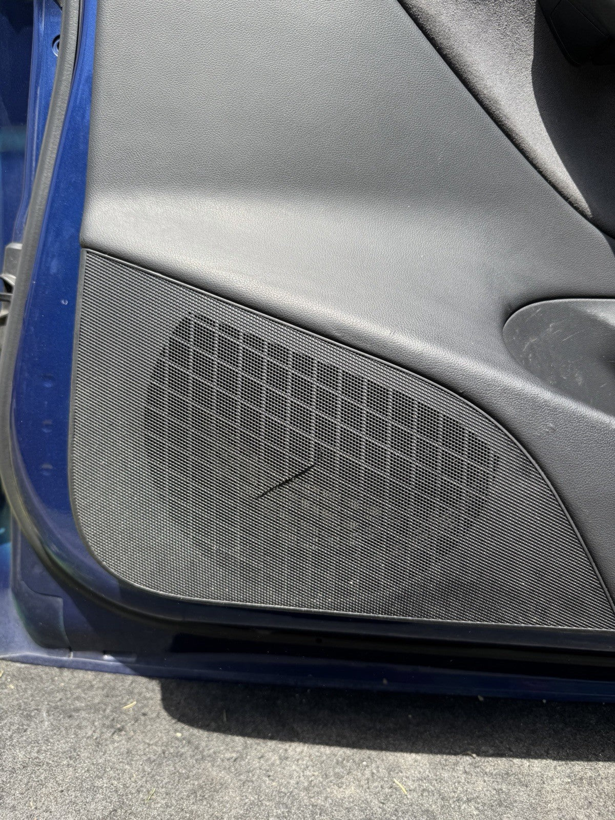2018-2023 Tesla Model 3 Front Passenger Side Door Shell Panel Right Blue PPSB
