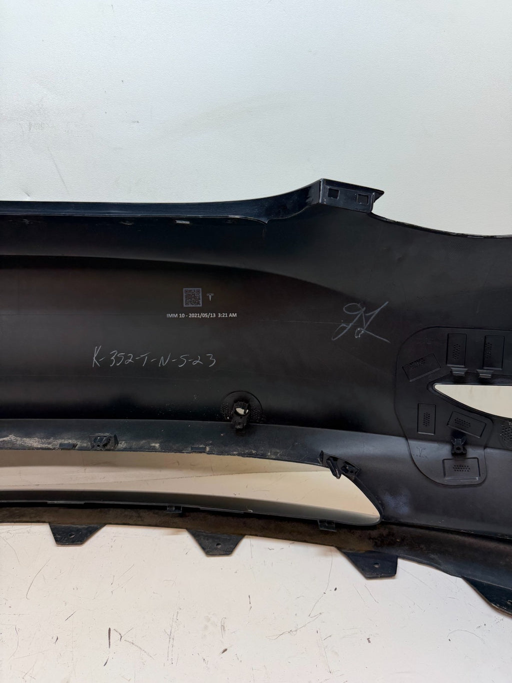 2017-2023 Tesla Model 3 Front Bumper Cover Panel w/ Park Sensor Hole