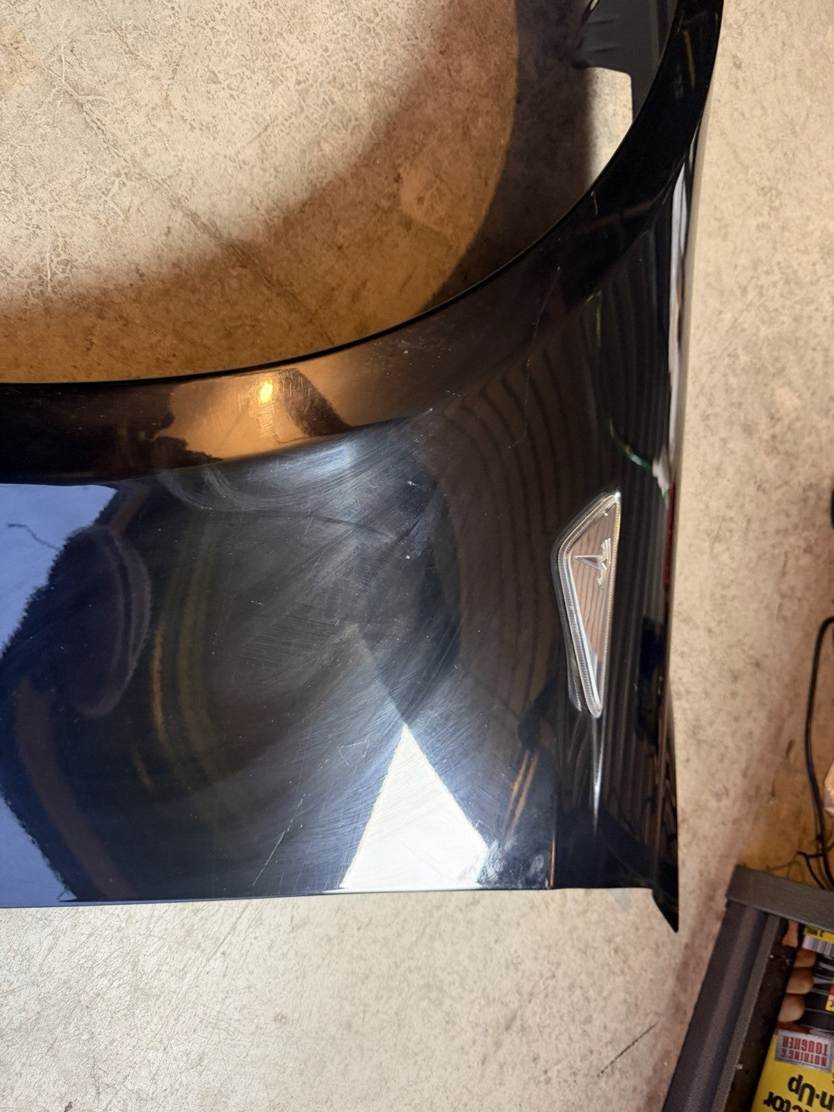 ♦️OEM 12-20 Tesla Model S Front LEFT DRIVE Fender Panel BLACK