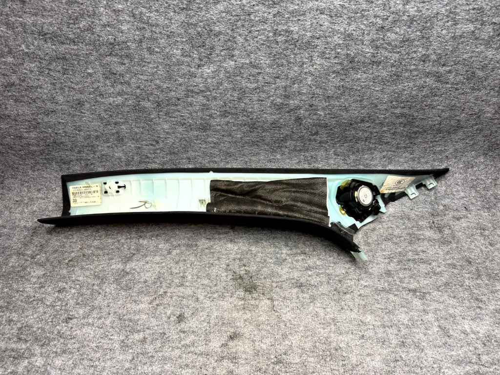 ♦️2012 - 2020 TESLA MODEL S RIGHT SIDE A-PILLAR TRIM COVER OEM, 1007440-02-K