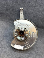 2020-2024 TESLA MODEL Y FRONT RIGHT SPINDLE KNUCKLE HUB & SHIELD OEM, 118831100F