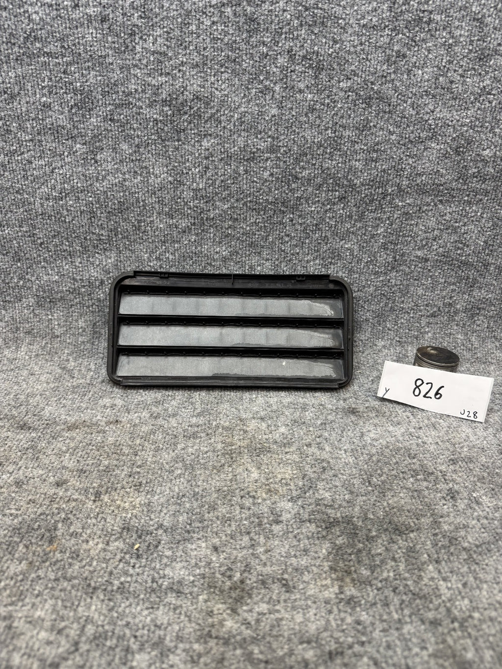 2020 – 2024 TESLA MODEL Y AIR EXTRACTOR CABIN VENT GRILLE OEM, 1098751-00-C
