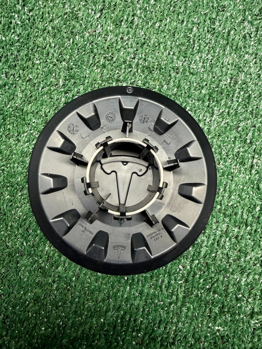 ♦️2017 - 2023 TESLA MODEL 3 UBERTURBINE WHEEL CENTER CAP OEM, 1188236-00-A