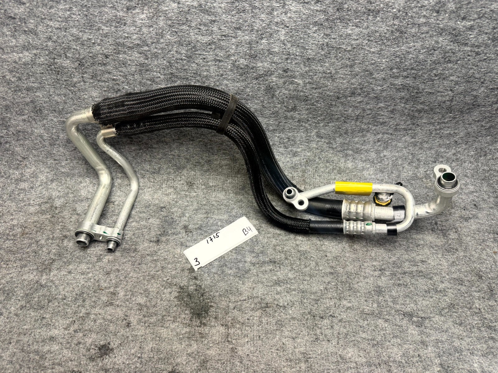 ♦️17-23 TESLA MODEL 3 AC AIR CONDITIONING COMPRESSOR HOSE TUBE OEM, 1502020-00-C