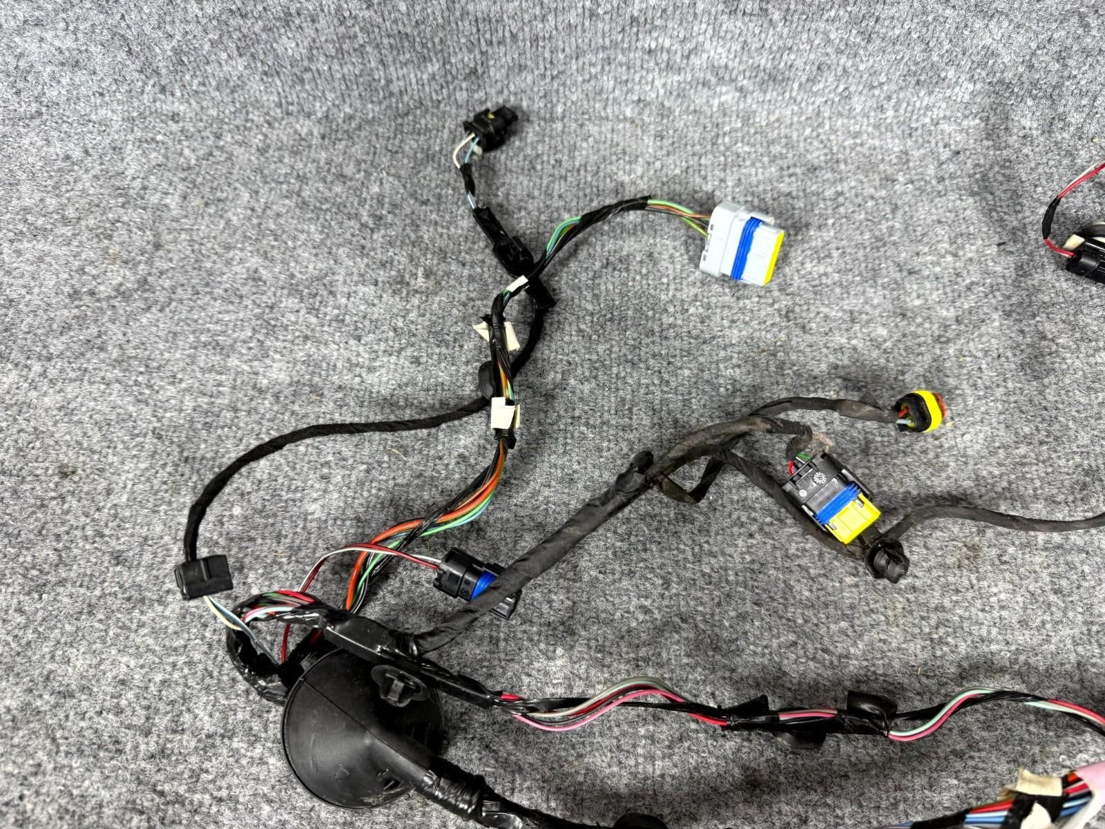 2016-2020 Tesla Model X Rear Left Side Lower Door Wiring Harness OEM, 203244100A