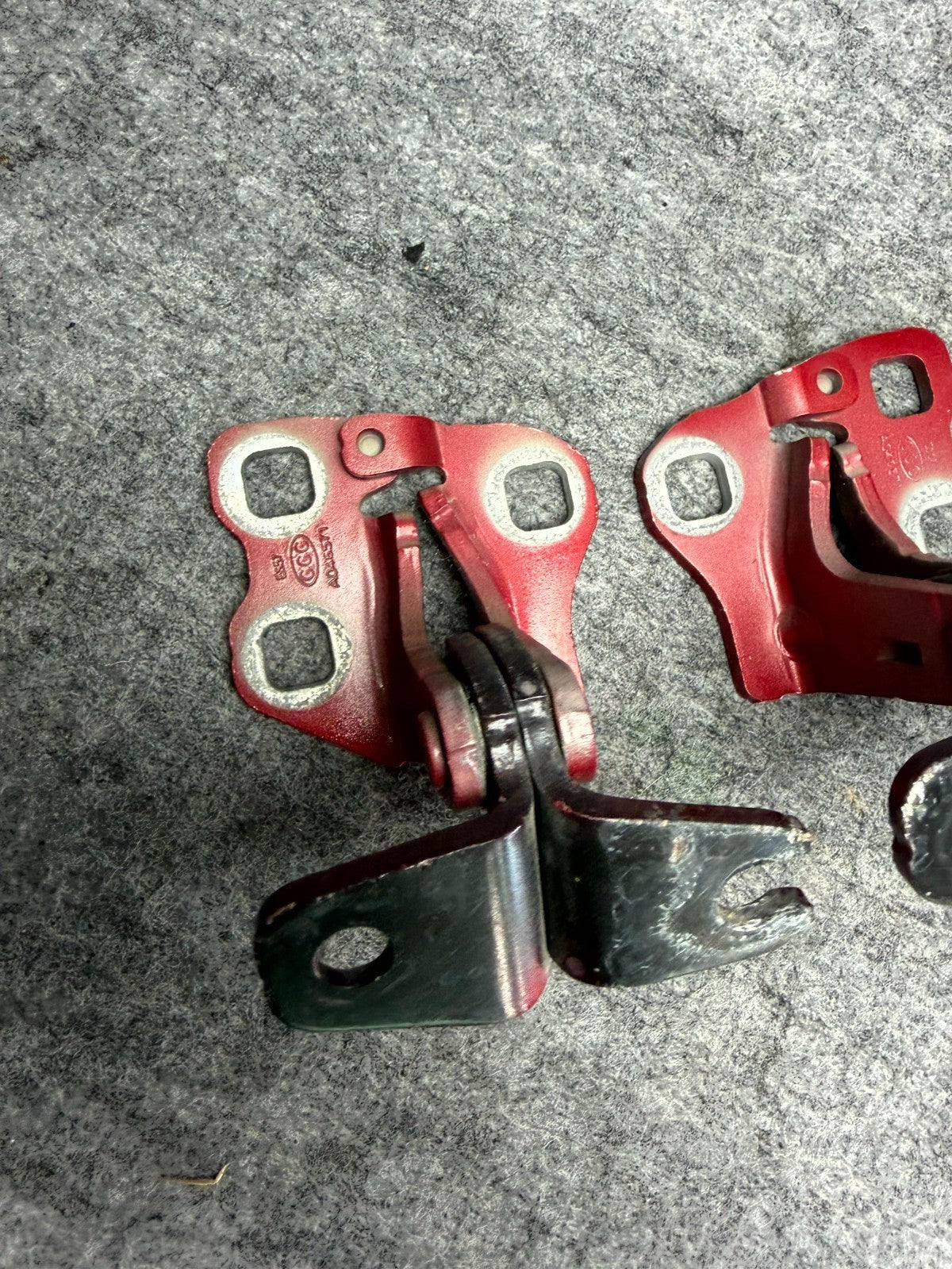 ♦️2017 - 2023 TESLA MODEL 3 FRONT RIGHT & LEFT DOOR HINGE SET OEM, A048571