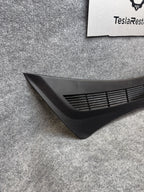 2017-2023 TESLA MODEL 3 REAR APRON WINDSHIELD WIPER COWL COVER OEM, 1081675-00-B