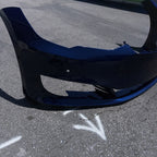 2016-2020 OEM Tesla Model S Front Bumper Cover Panel Black BLUE OEM
