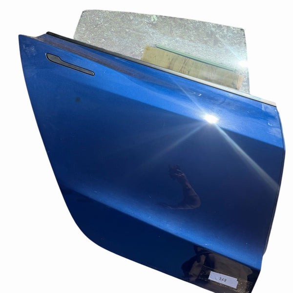 2021-2023 Tesla Model 3 Rear Passenger Side Door Shell Panel Right RH BLUE