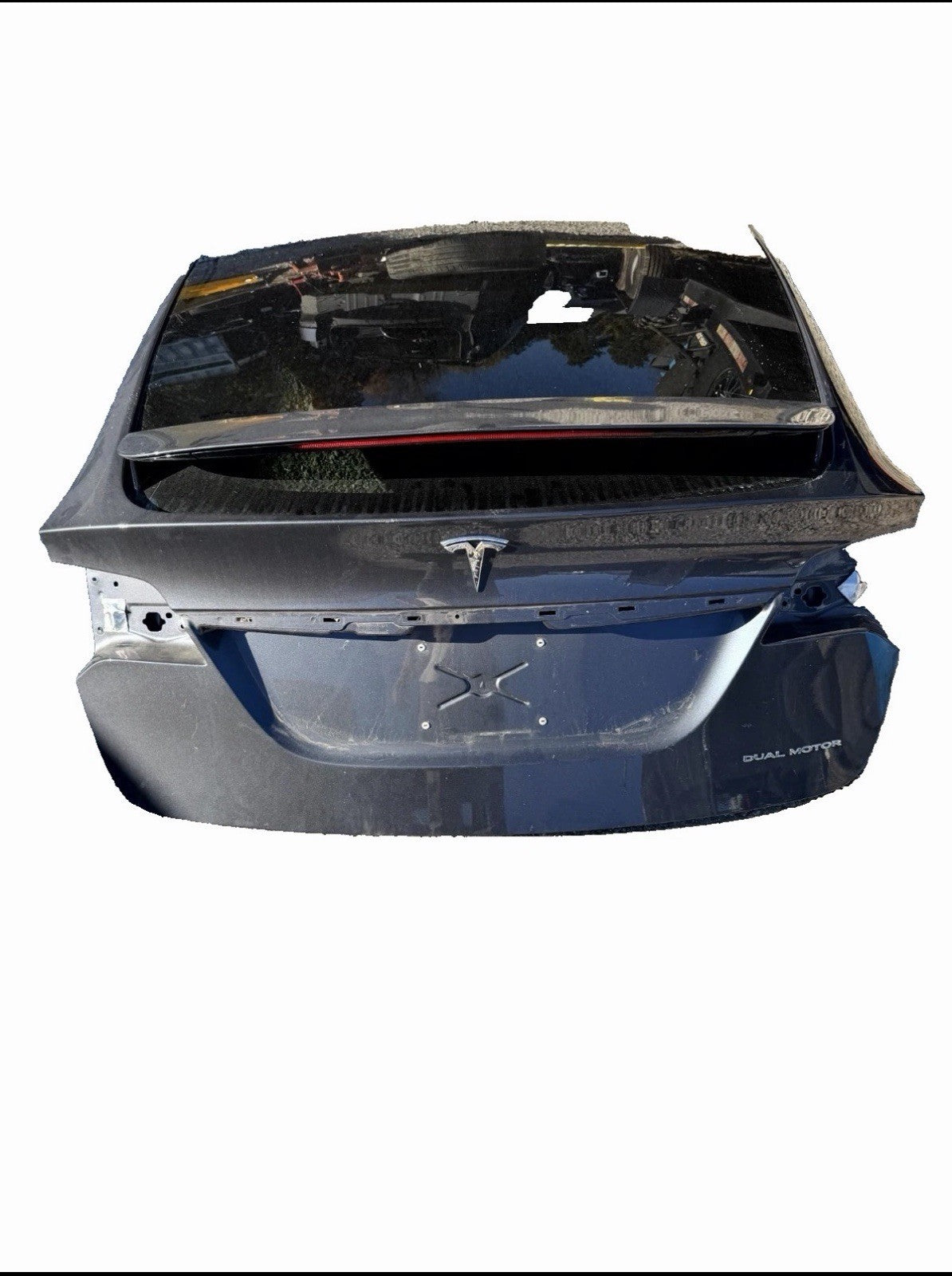 ♦️2016-2020 TESLA MODEL X REAR TRUNK LID TAILGATE ASSEMBLY OEM, 1009710-00-H