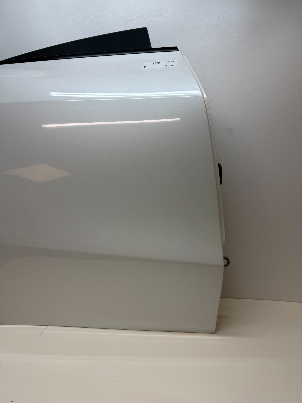 2020-24 Tesla Model Y Rear Right Passenger Side Complete Door Assembly White