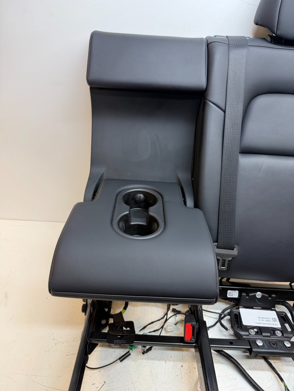 2017-2023 TESLA MODEL Y REAR LEFT SIDE UPPER SEAT CUSHION BACKREST W/ FRAME