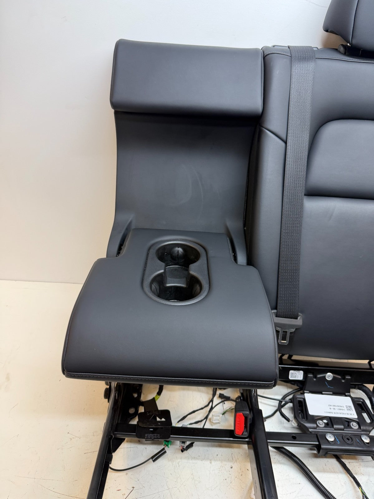 2017-2023 TESLA MODEL Y REAR LEFT SIDE UPPER SEAT CUSHION BACKREST W/ FRAME