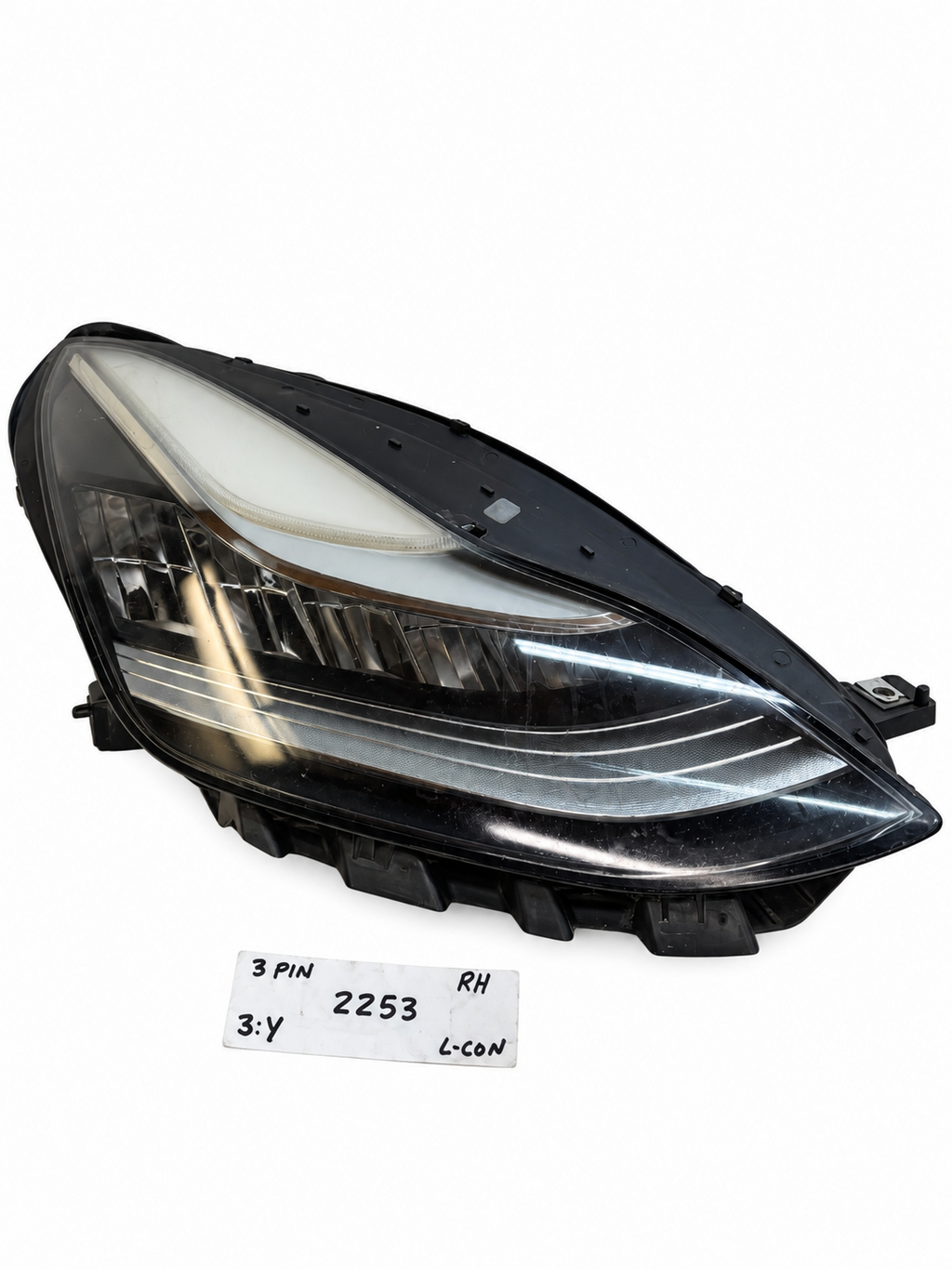 2017-2020 Tesla Model 3 Y Right Passenger LED Headlight 1077372-10-I