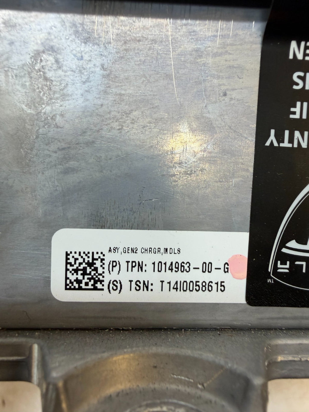 2012-15 Tesla Model S Gen 2 Onboard Charger Module Charging Unit 1014963-00-G