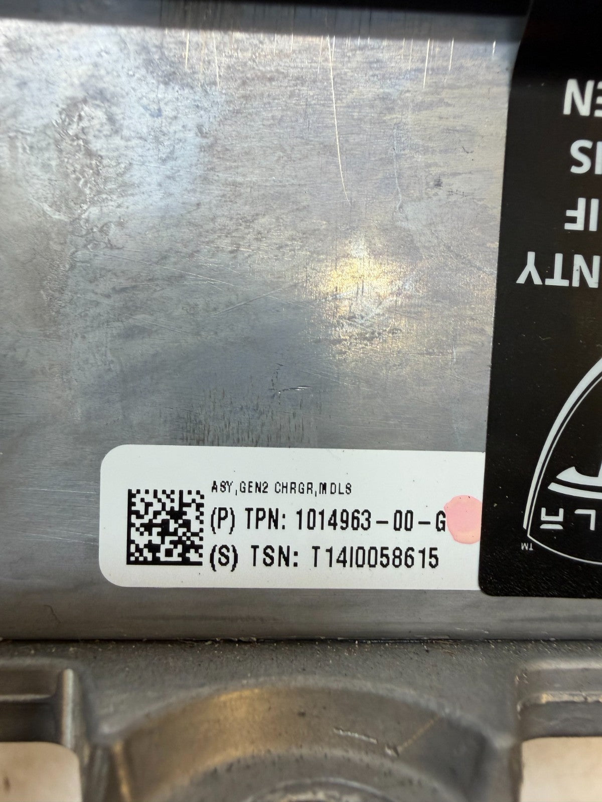2012-15 Tesla Model S Gen 2 Onboard Charger Module Charging Unit 1014963-00-G