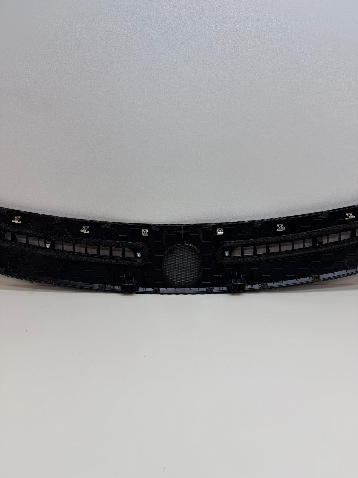 12-20 Tesla Model S Front Windshield Dash Defroster Cowl Vent Trim Panel