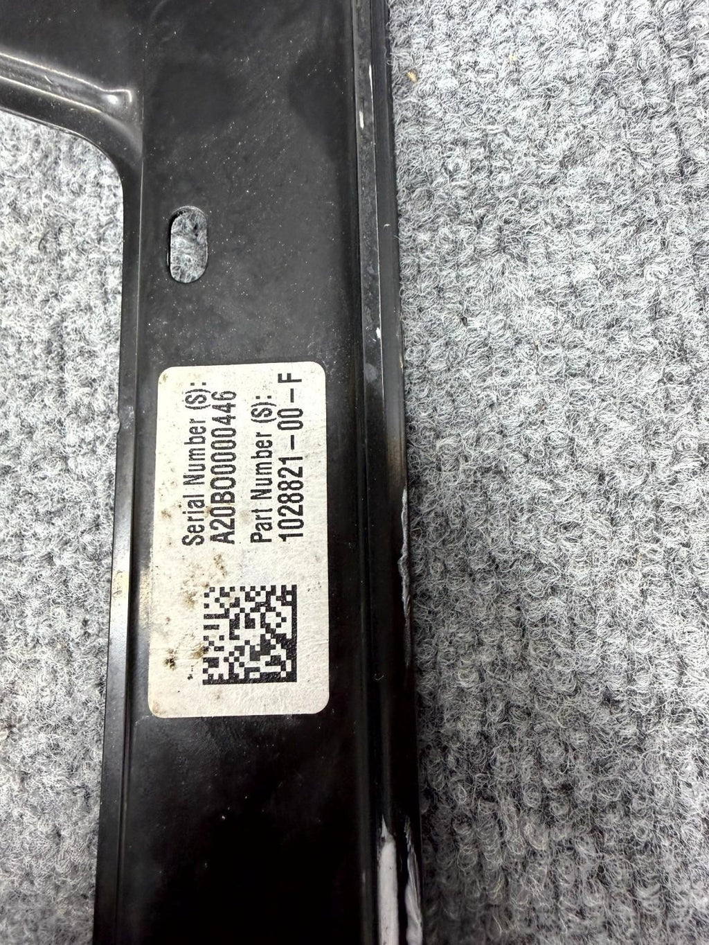 2016-2020 Tesla Model X Rear Right Side Window Motor Regulator OEM, 1028821-00-F