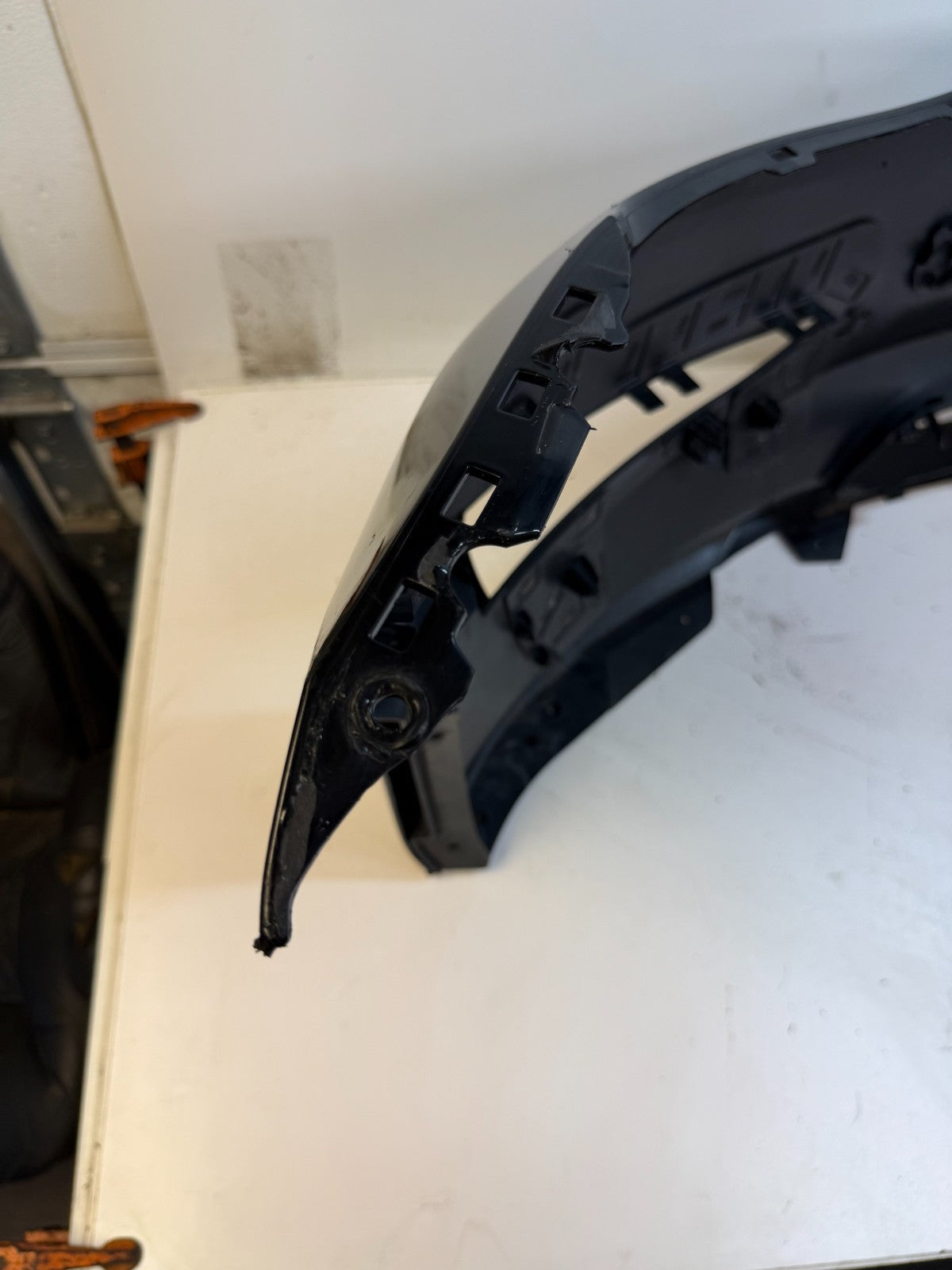 2017-2023 Tesla Model 3 Front Bumper Cover Panel w/ Park Sensor Hole Assembly