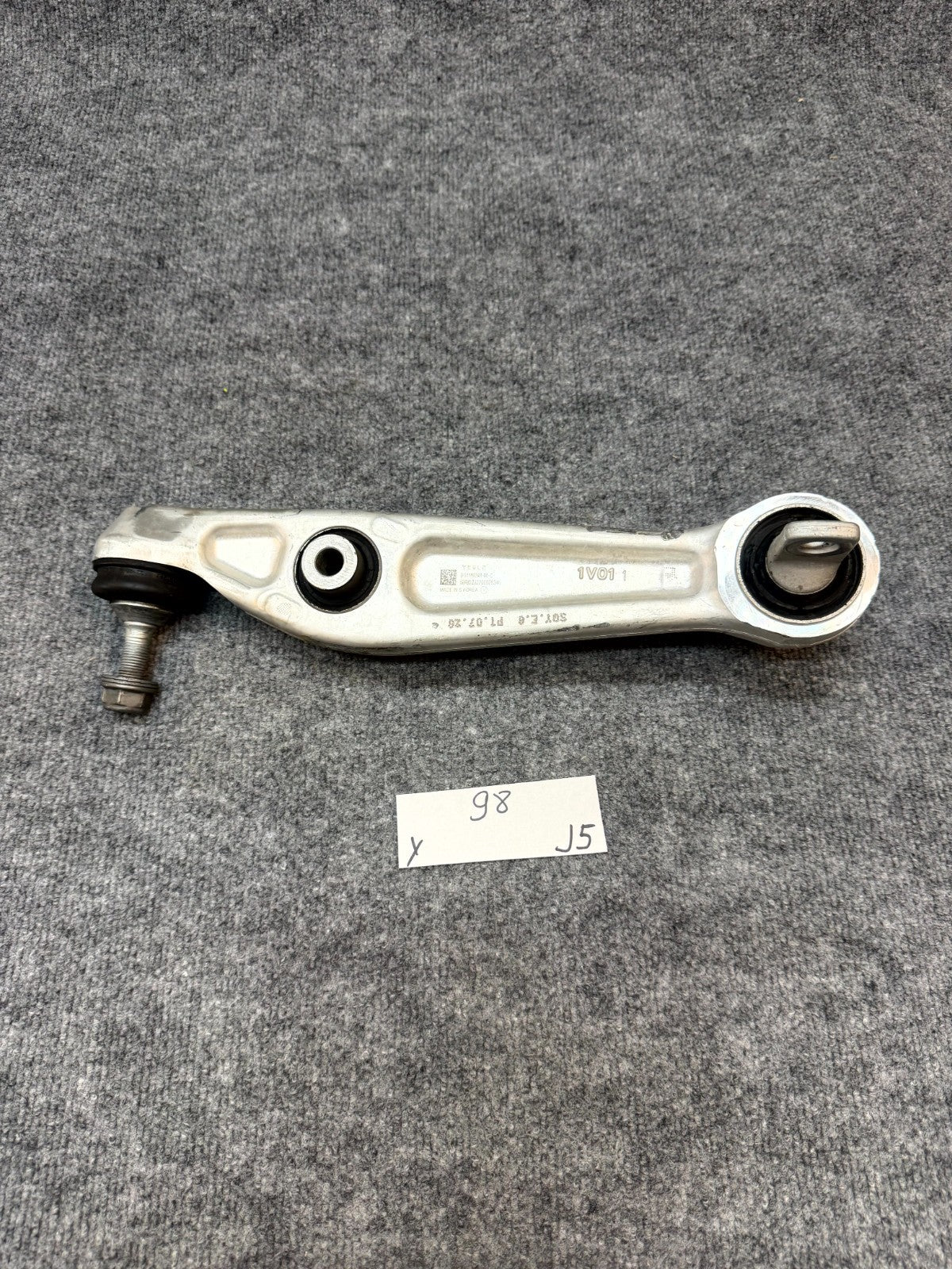 2020 - 2024 TESLA MODEL Y FRONT RIGHT / LEFT LOWER CONTROL ARM OEM, 1188341-00-C