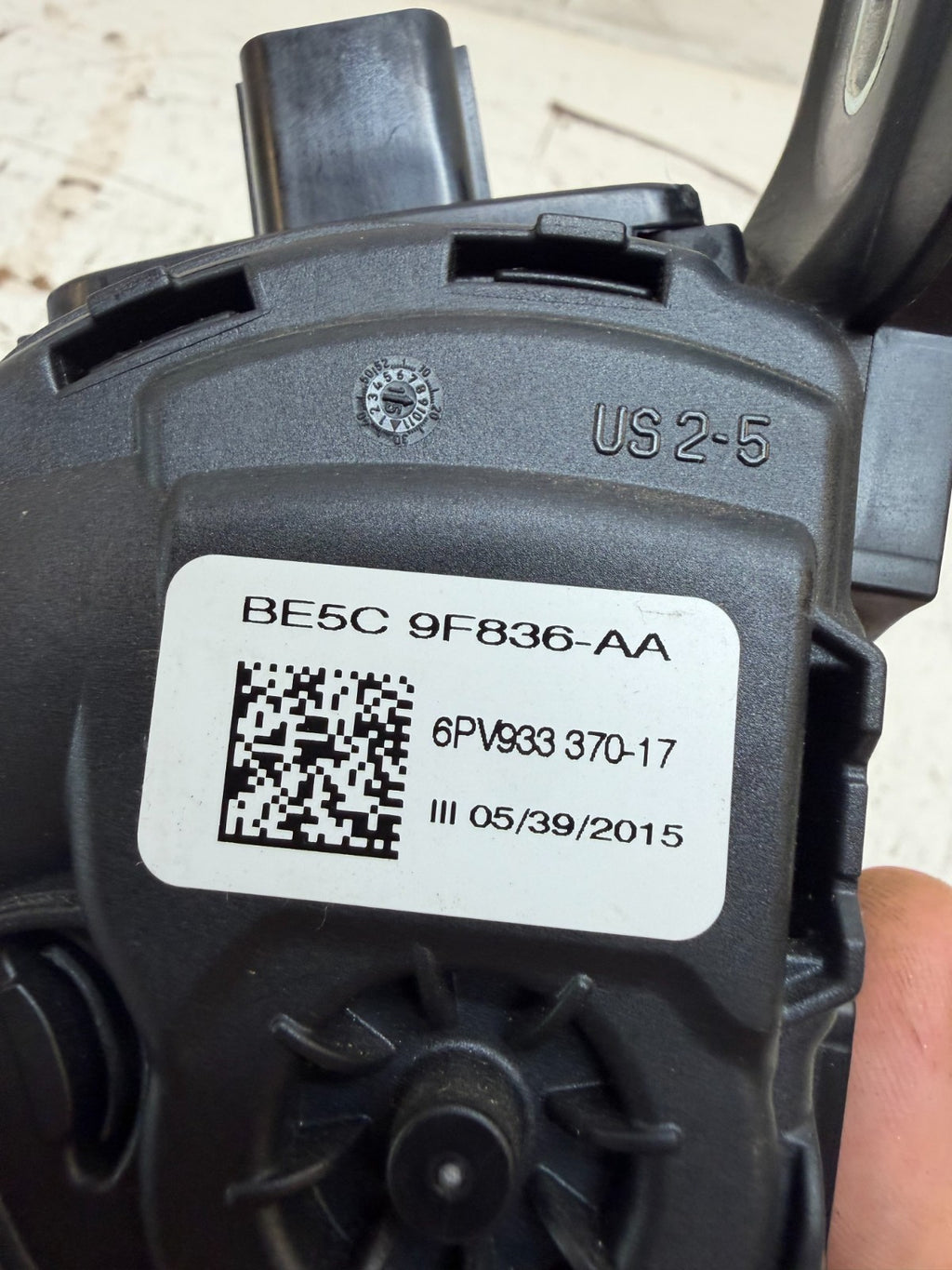 2012-2020 Tesla Model X Accelerator Throttle Pedal Assembly OEM BE5C9F836-AA