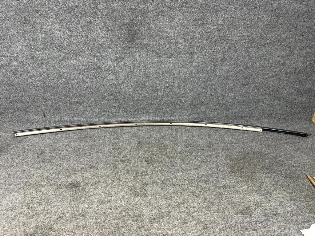 2016-2020 Tesla Model X Front Right Upper Door Window Molding OEM, 1128872-00-G