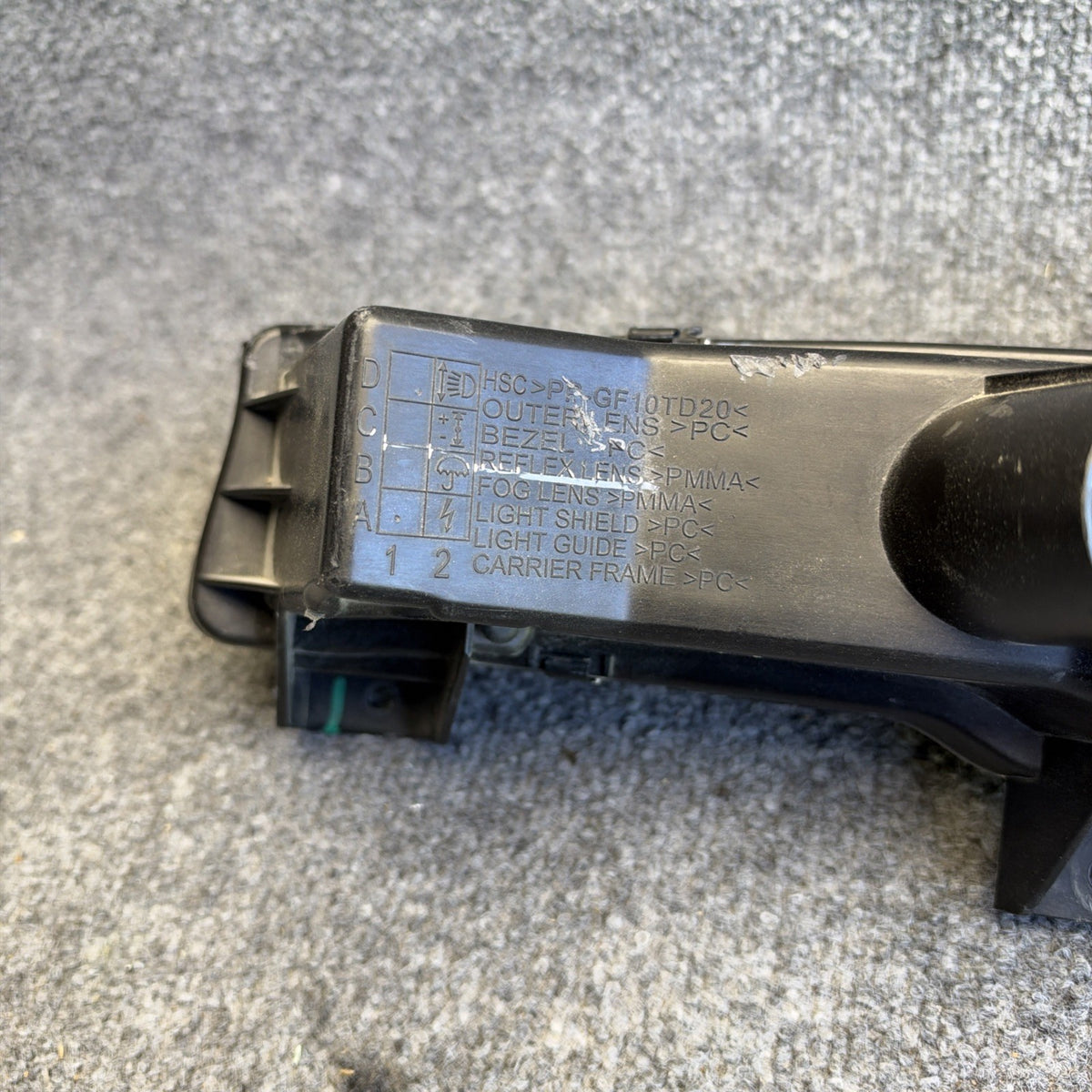 DMG‼️2017-2023 Tesla Model 3 RH Turn Signal Fog Light DRL OEM  1077390-00-F