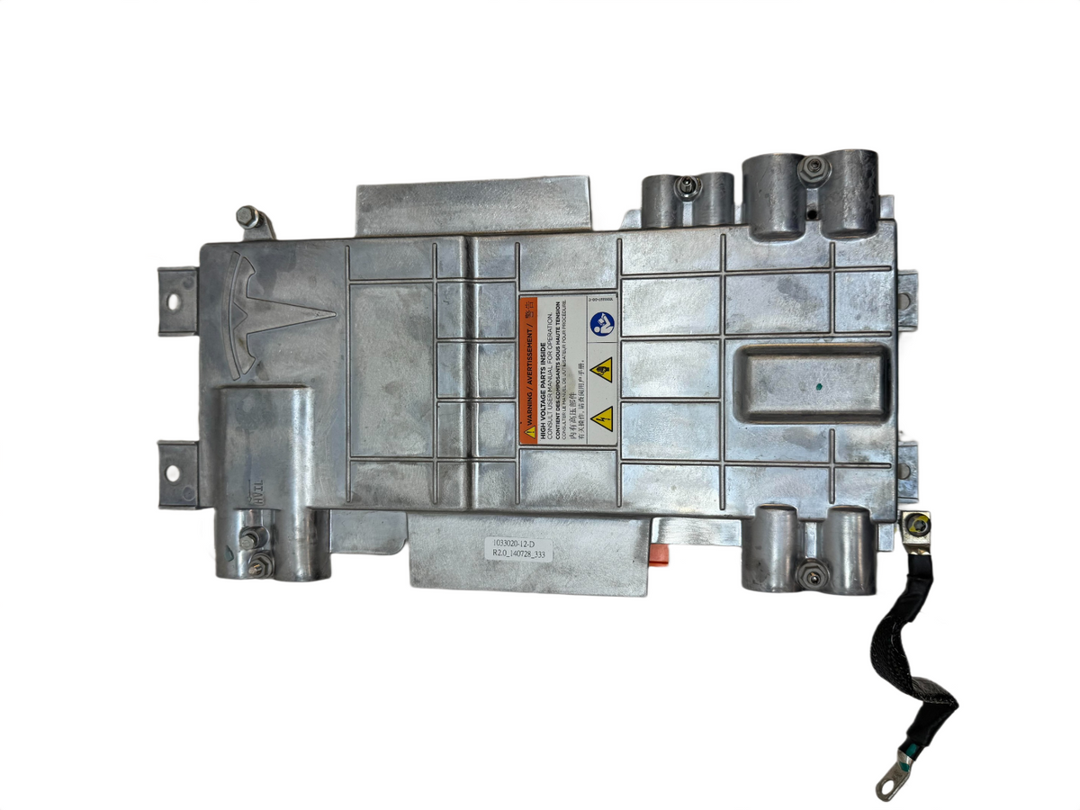 12-15 Tesla Model S 1-Phase High Voltage Junction Box Dual Motor 1021154-02-H