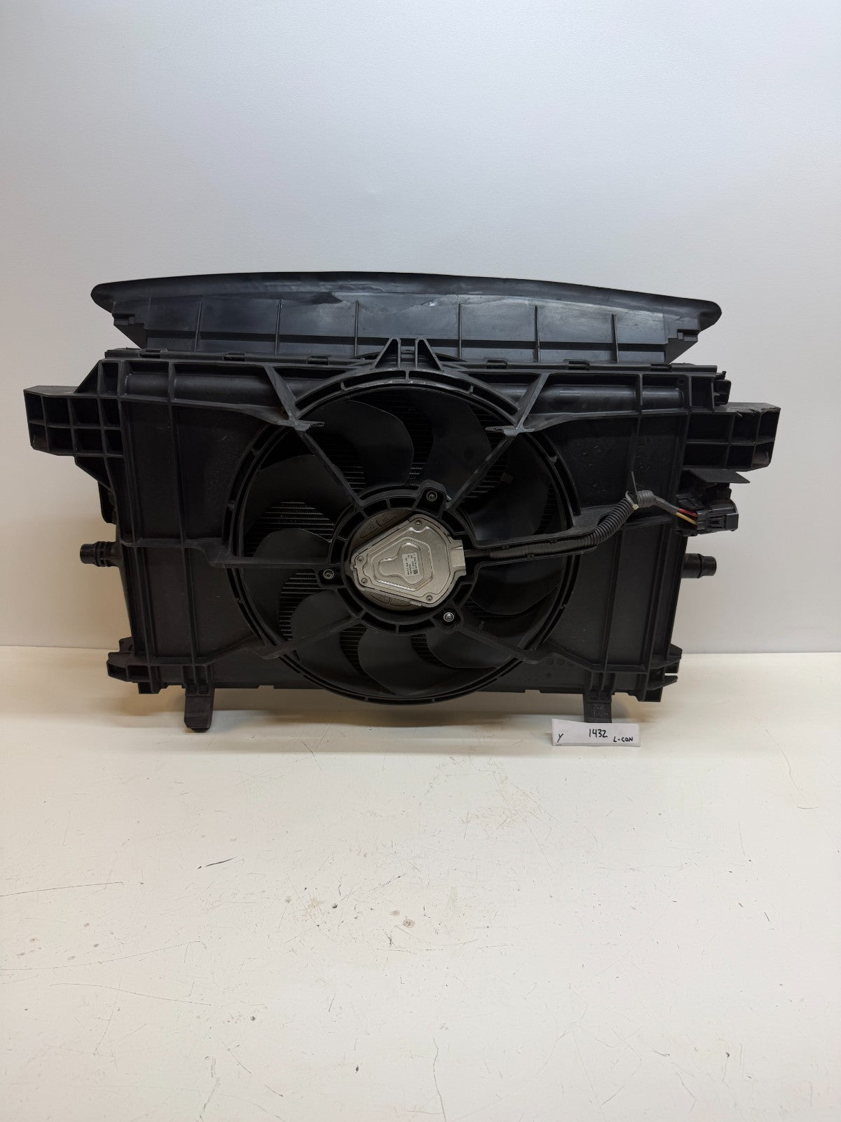 20-24 Model Y Radiator Cooling Fan Shroud Active Grille Shutter 1494159-00-C