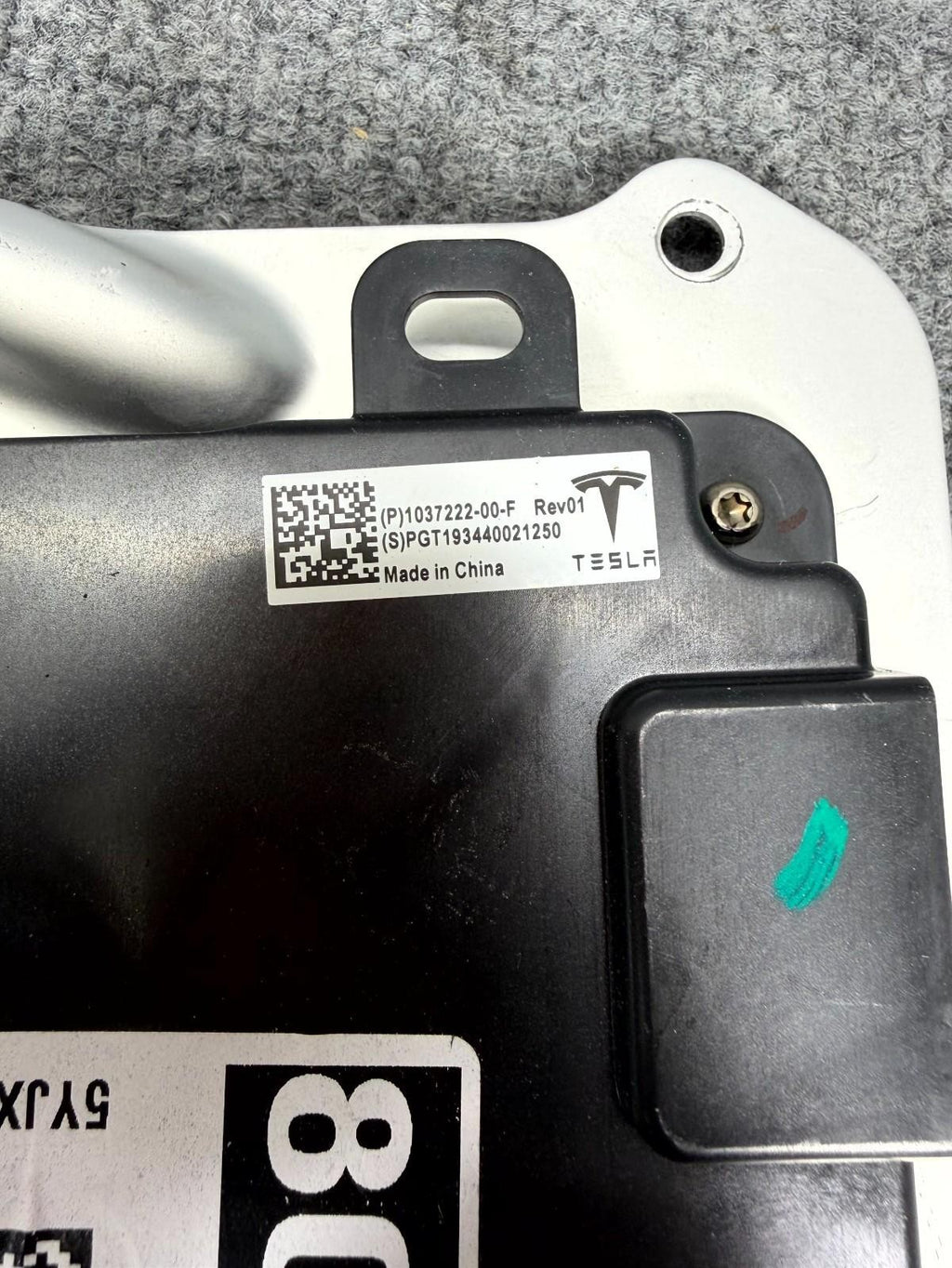 2016-2020 Tesla Model X Front Left Side Door Control Module Unit OEM, 103722200F