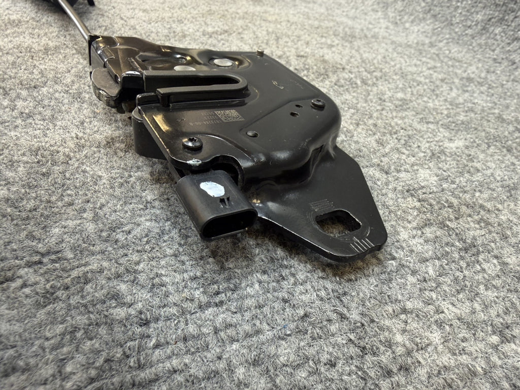 2020-2024 TESLA MODEL Y HOOD LOCK LATCH ACTUATOR W/ RELEASE CABLE OEM,187328400B