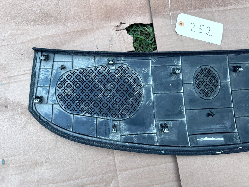 ♦️16-20 Tesla Model X Tailgate Liftgate Door Speaker Grille Trim OEM, 103790800F