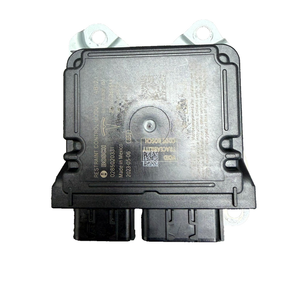 17-23 TESLA MODEL 3 RESTRAINT DIAGNOSTIC COMPUTER MODULE OEM, 1512876-00-E