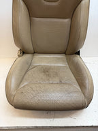 2016-2020 TESLA MODEL X FRONT LEFT DRIVER SIDE SEAT LEATHER