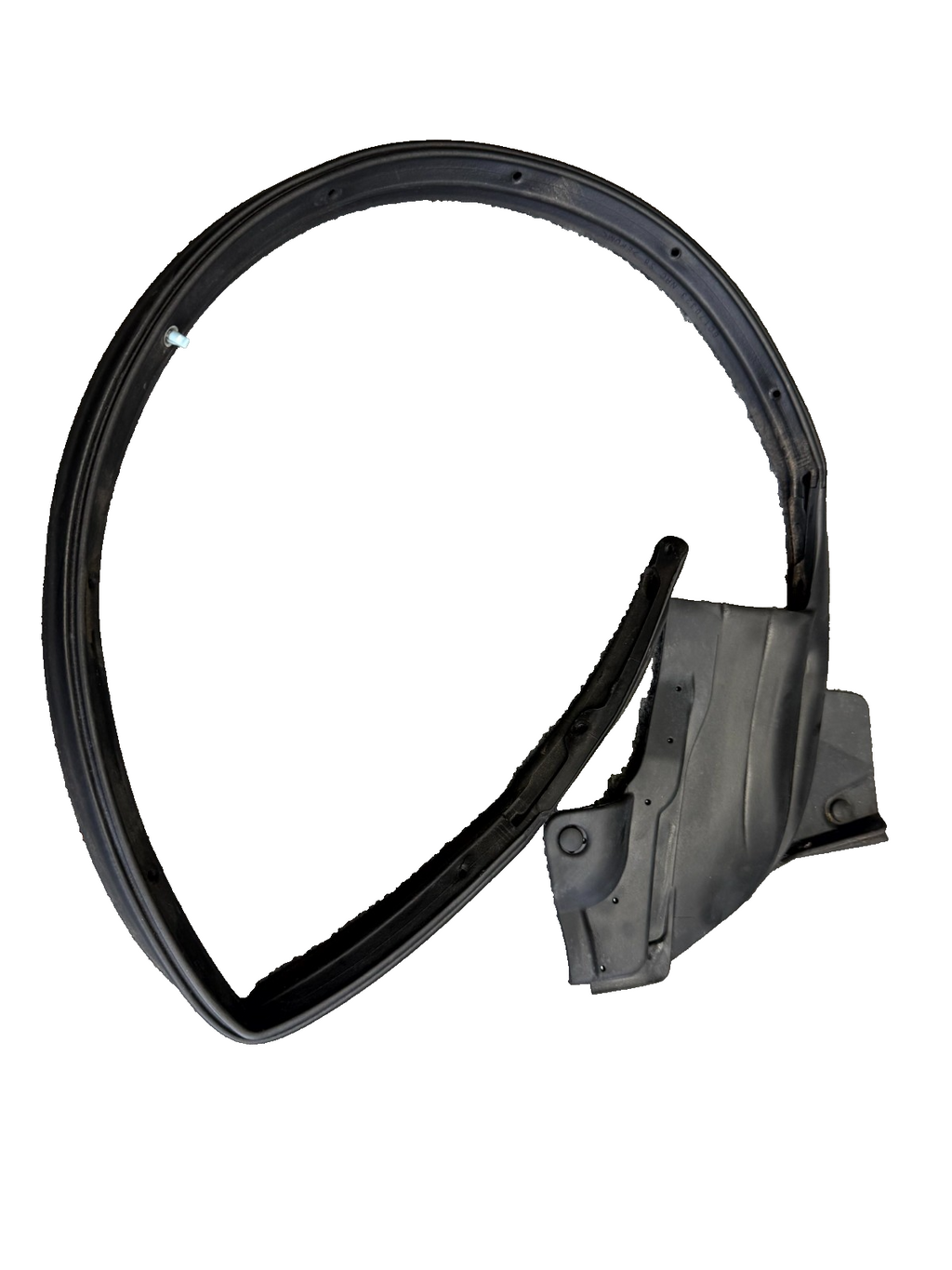 ♦️12-20 TESLA MODEL S REAR RIGHT DOOR WINDOW WEATHERSTRIP SEAL OEM, 6009596-00-D