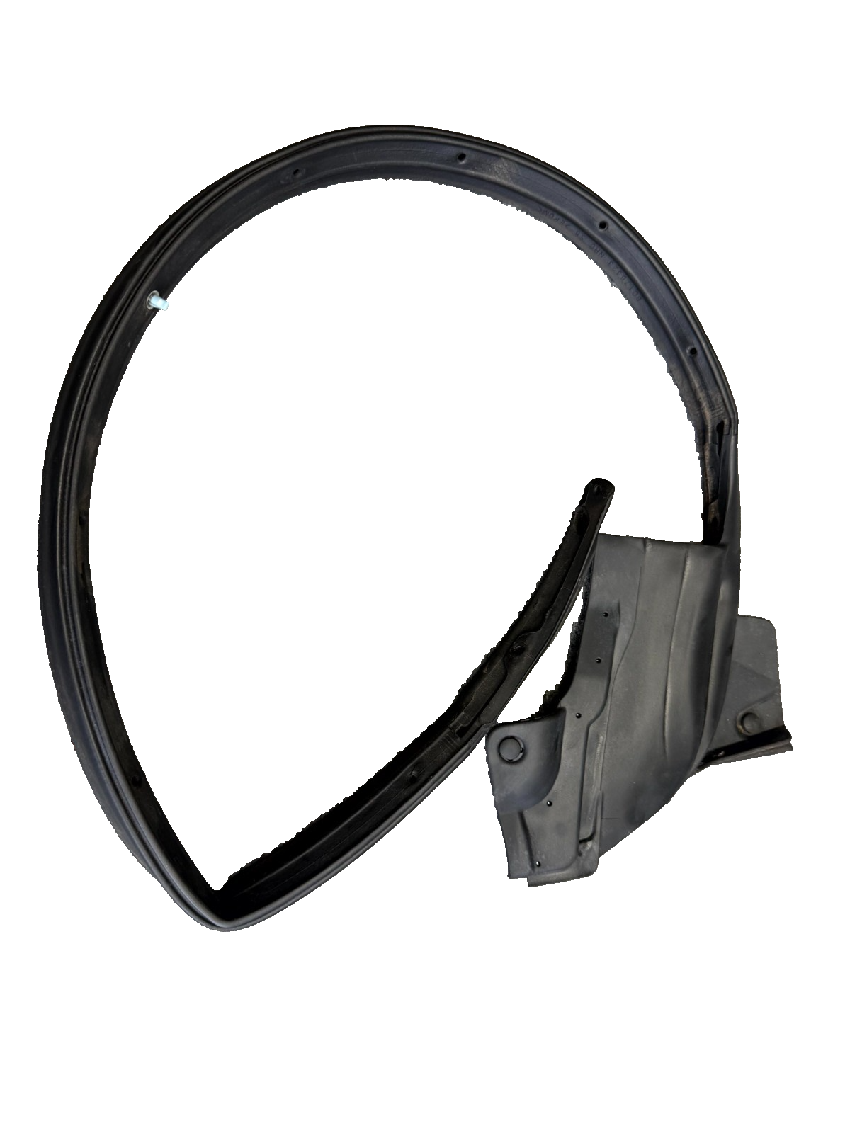 ♦️12-20 TESLA MODEL S REAR RIGHT DOOR WINDOW WEATHERSTRIP SEAL OEM, 6009596-00-D