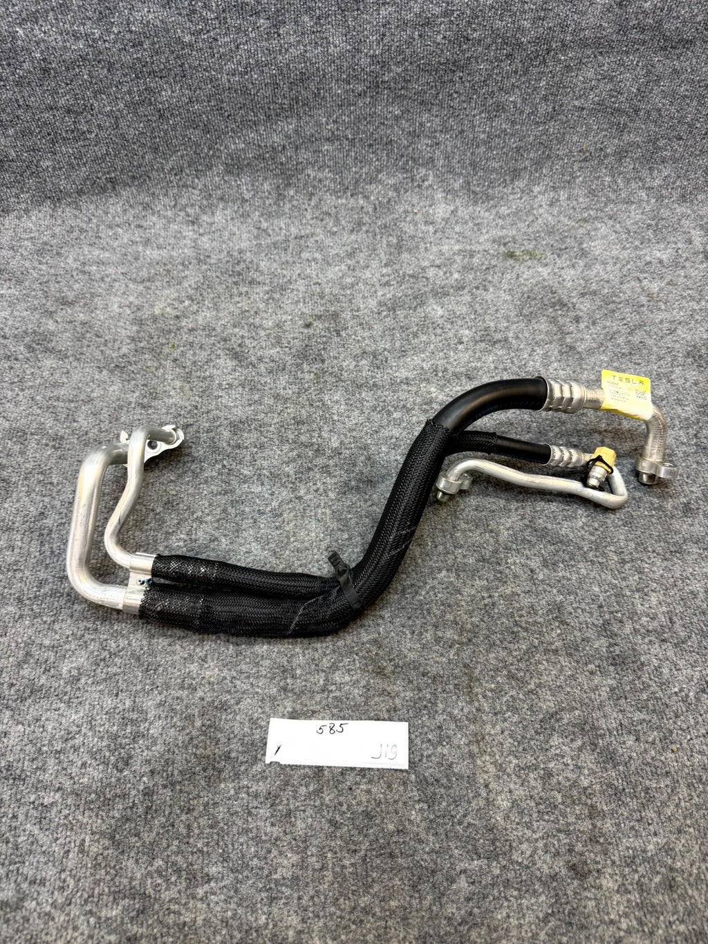 2017-2023 TESLA MODEL 3 A/C LINE SUPERMANIFOLD COMPRESSOR PIPE OEM, 1502020-00-C