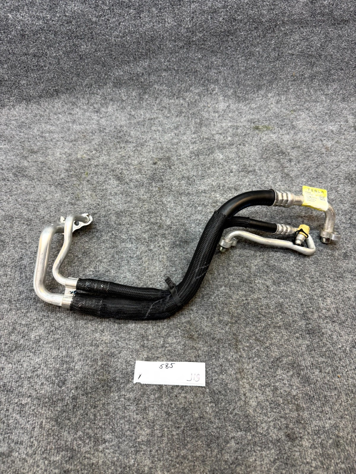 2017-2023 TESLA MODEL 3 A/C LINE SUPERMANIFOLD COMPRESSOR PIPE OEM, 1502020-00-C