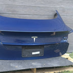2017-2023 Tesla Model 3 Rear Trunk Tailgate Liftgate Deck Lid Shell Panel BLUE