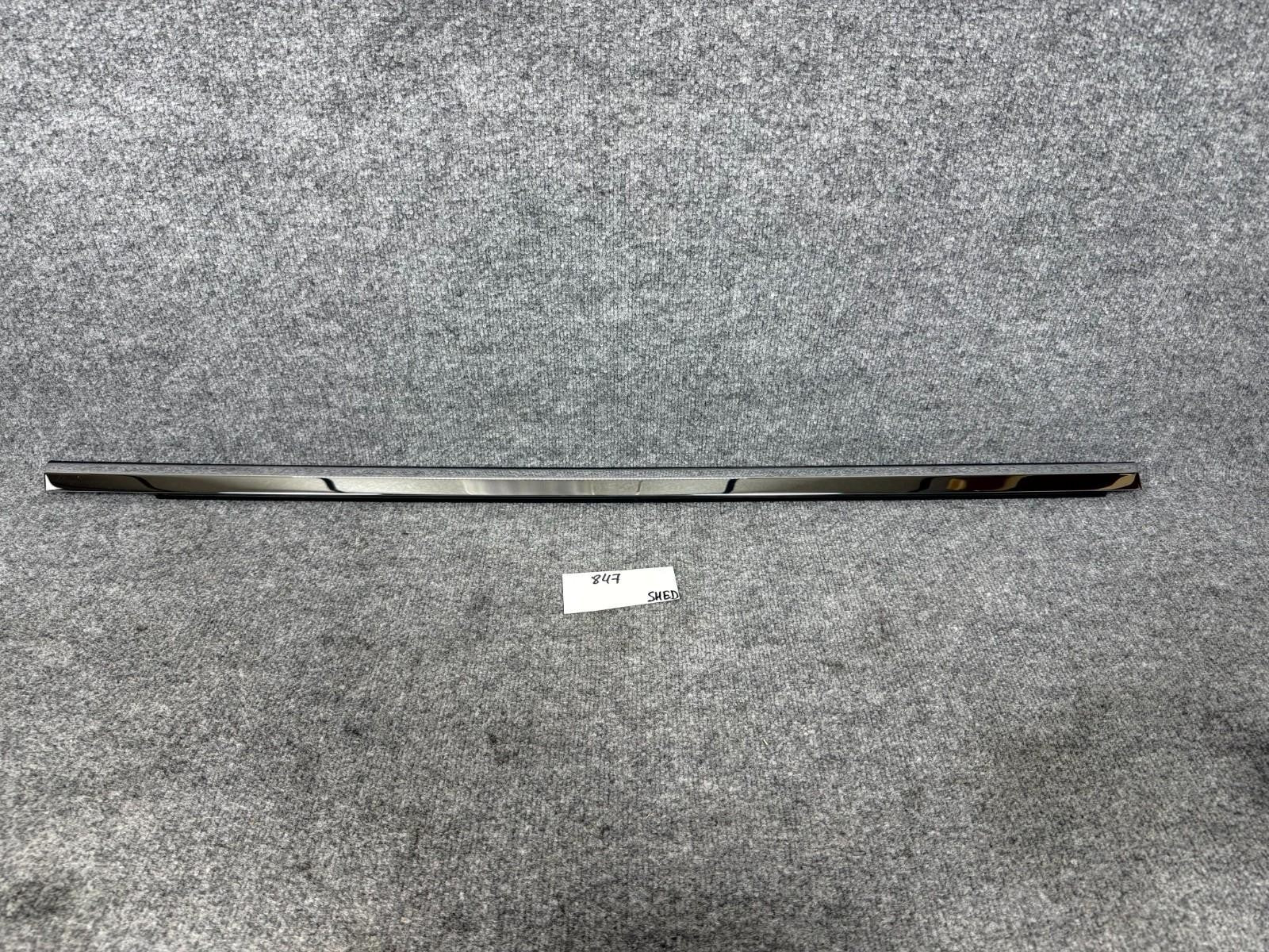 2016-2022 Tesla Model X Front Right Door Window Belt Molding OEM, 6009599-00-C