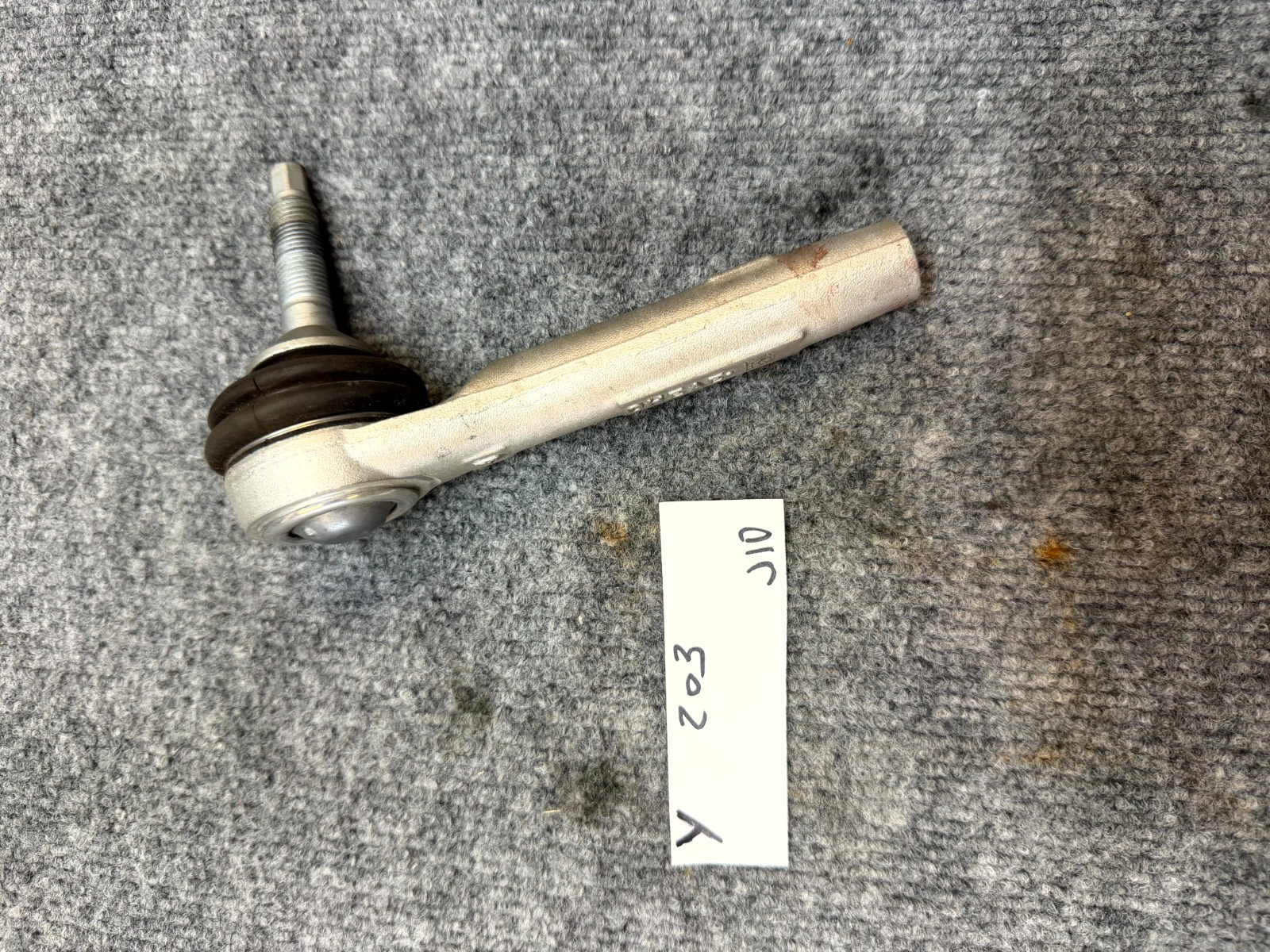 2020-2024 TESLA MODEL Y STEERING TIE ROD BALL JOINT END BALL OEM, 1044841-00-E
