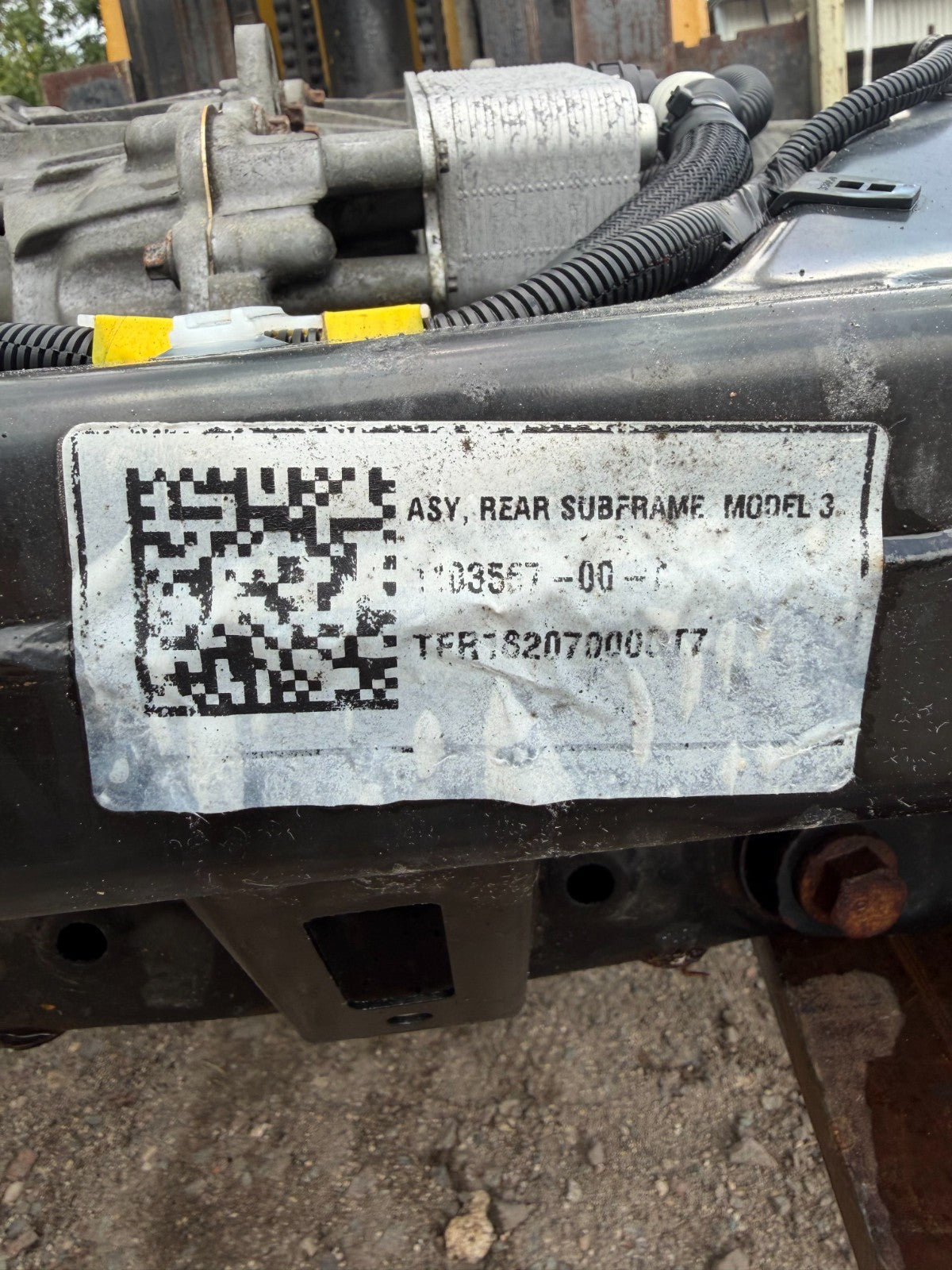 2017-2023 Tesla Model 3 Rear Axle Drive Unit Subframe Assembly 1120980-00-C
