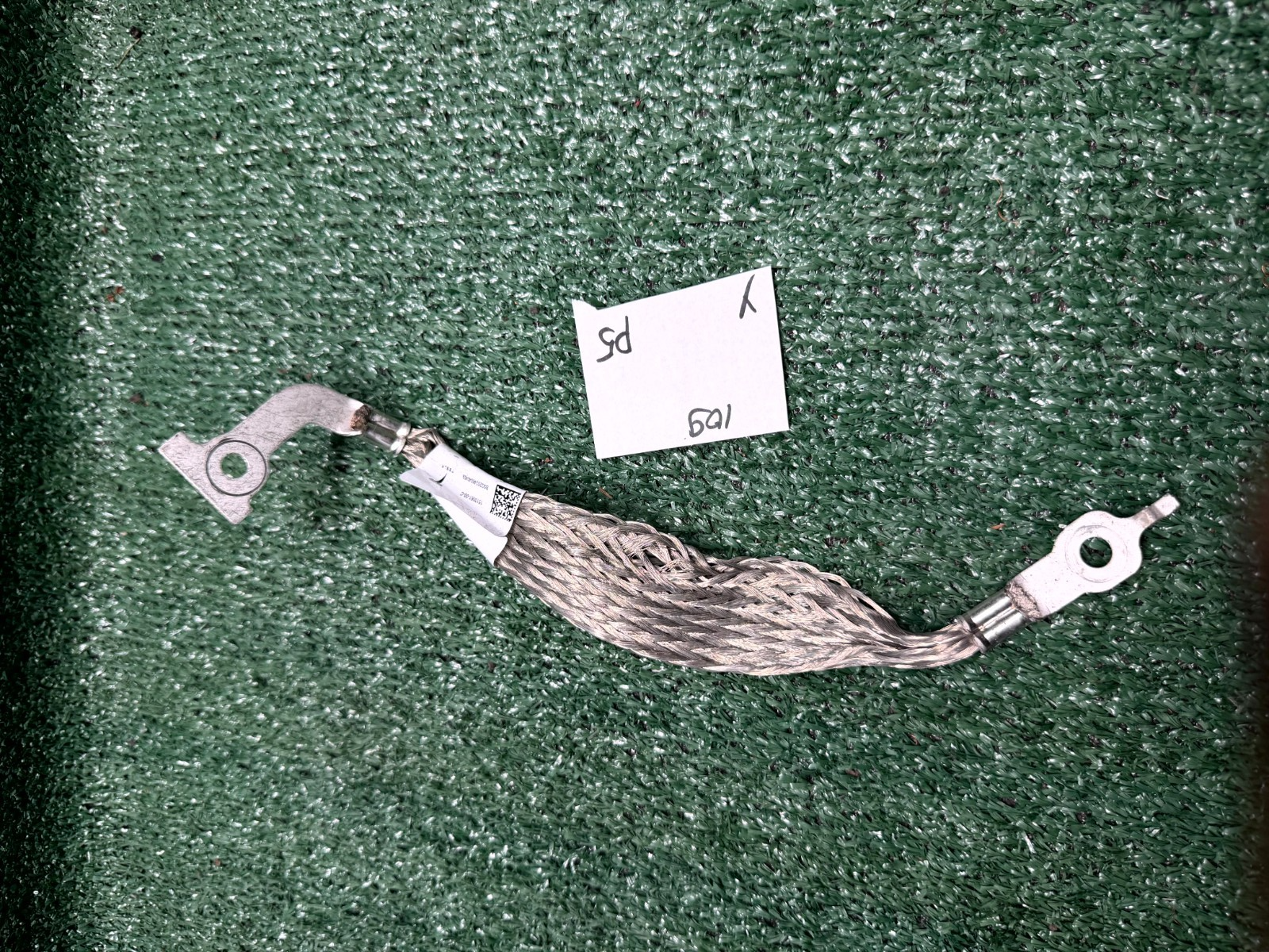 ♦️2020-2024 TESLA MODEL Y BATTERY TERMINAL GROUND CABLE STRAP OEM, 1510061-00-C