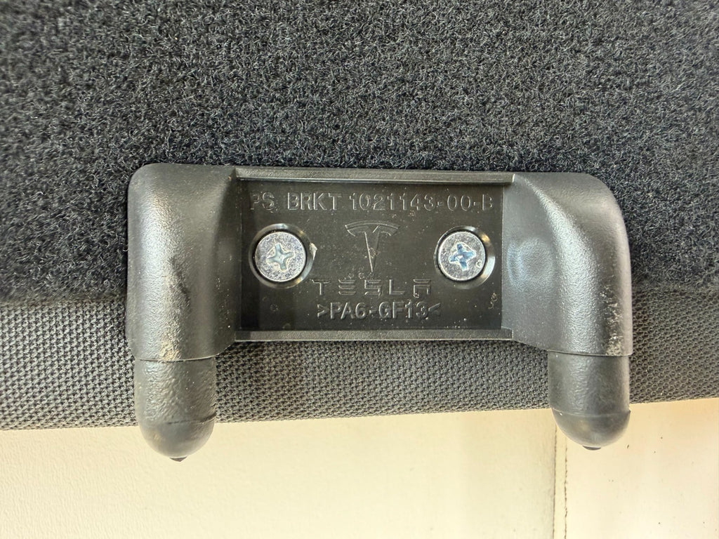 2012-2020 Tesla Model S Rear Trunk Cargo Deck Cover Shelf Panel 1021143-00-B