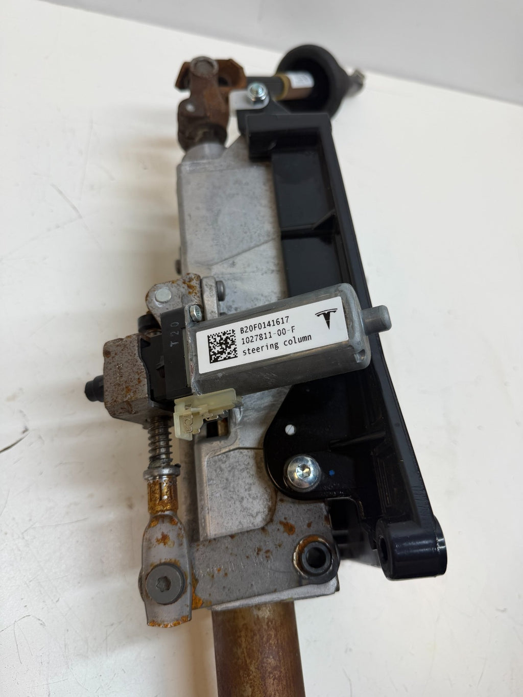 2016-2020 TESLA MODEL S STEERING COLUMN ASSEMBLY 1027811-00-F