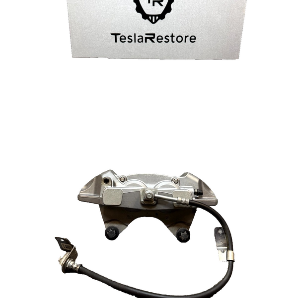 2017 - 2023 TESLA MODEL 3 FRONT LEFT SIDE BRAKE CALLIPER W/HOSE OEM 1044621-00-E