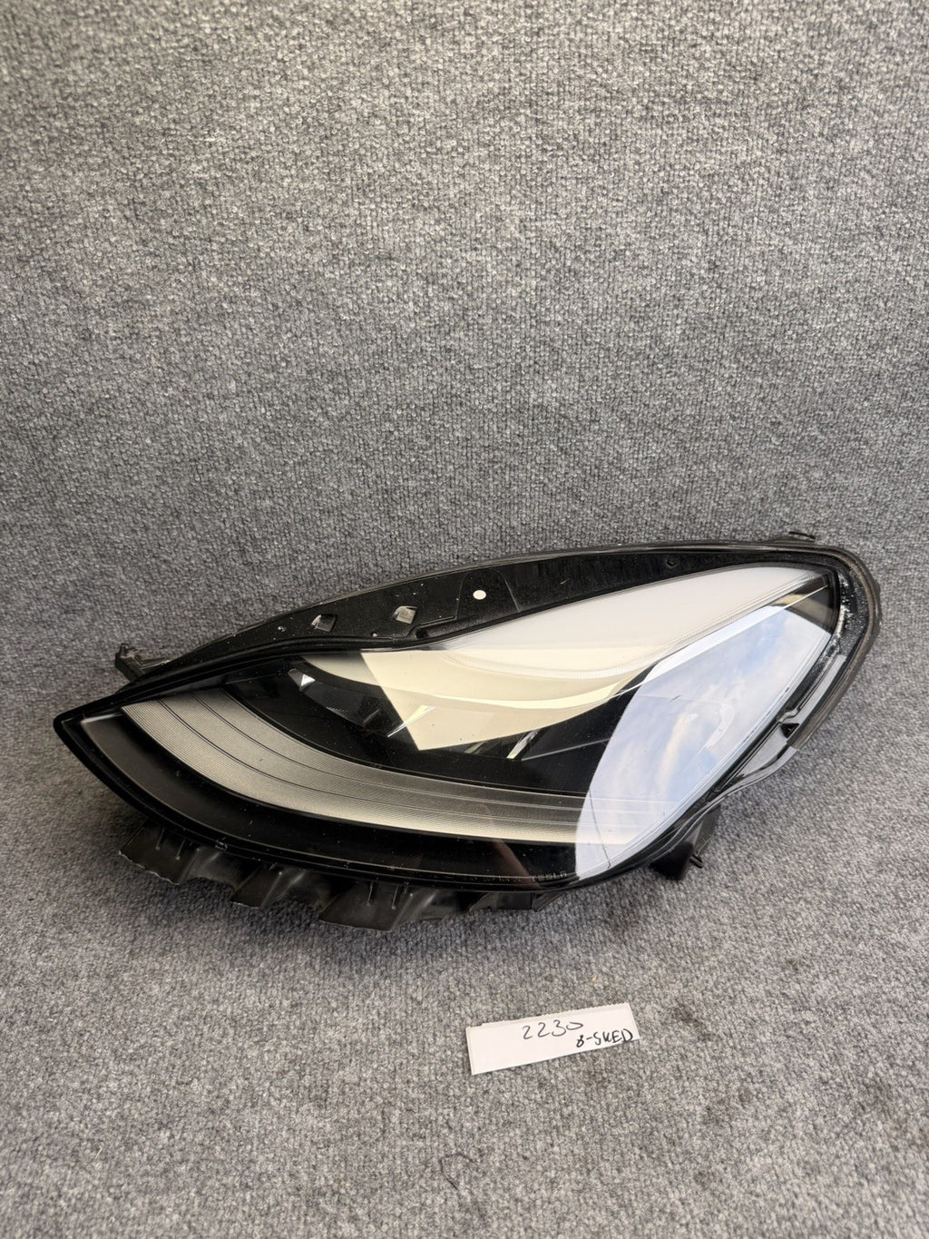 TESLA MODEL 3 HEADLIGHT LEFT DRIVER 2021 2022 2023 LED 1514952-00-C OEM