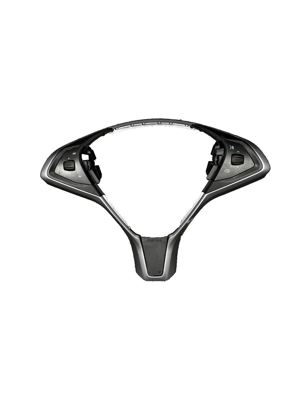 12-20 Tesla Model X Steering Wheel Audio Voice Control Button Trim OEM, 2507650