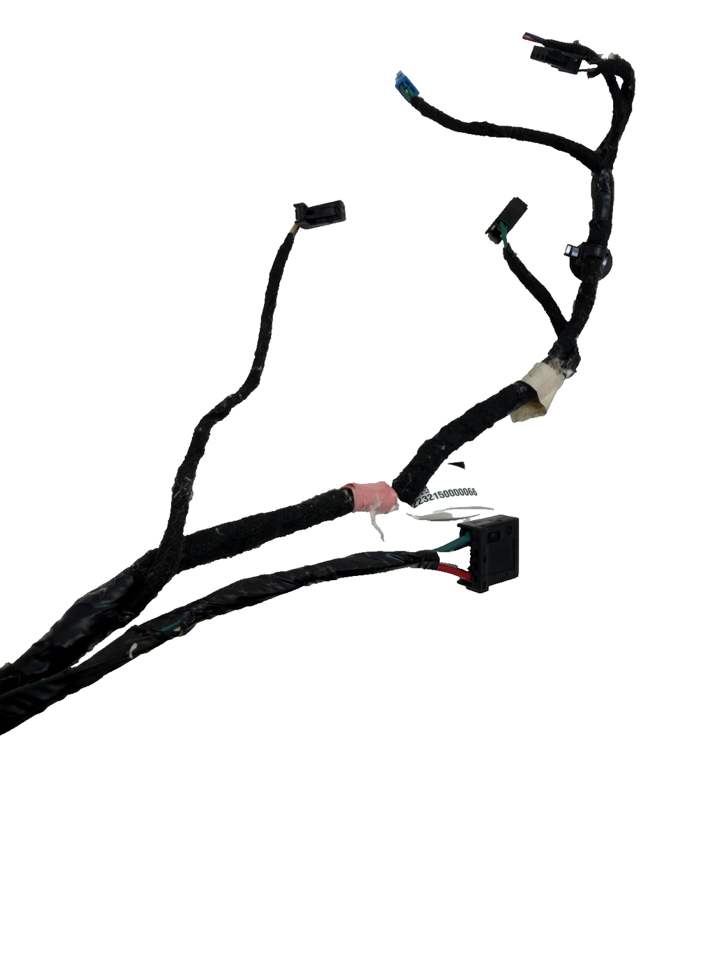 2017 - 2023 TESLA MODEL 3 REAR RIGHT SIDE DOOR WIRE HARNESS OEM, 2067966-00-B