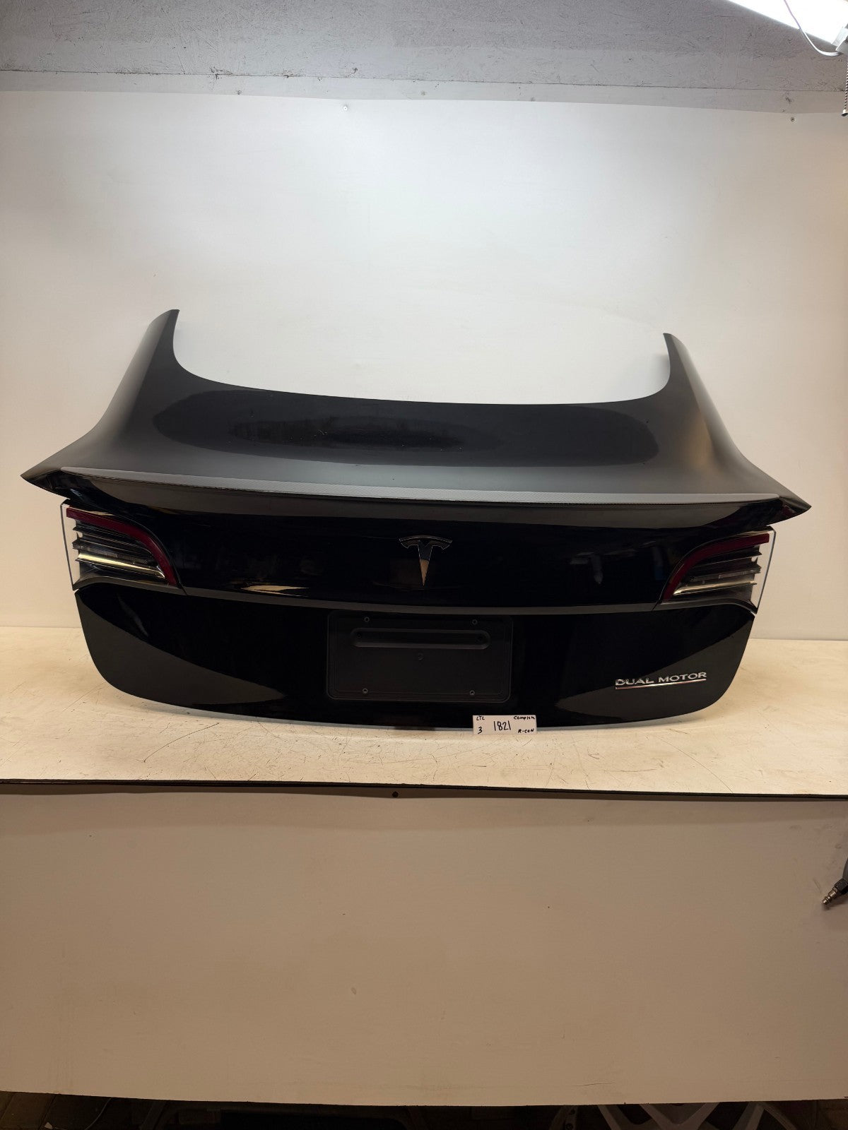 2021-2023 Tesla Model 3 M3 Trunk Lid Powered Tailgate Liftgate Shell Assy OEM